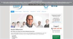 Desktop Screenshot of fzbw-gmbh.de